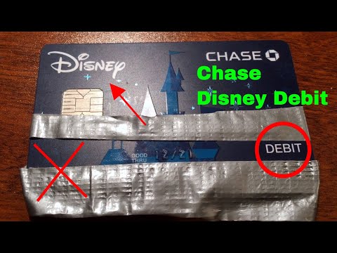 ✅ Chase Bank Total Checking Disney Debit Card Review 🔴