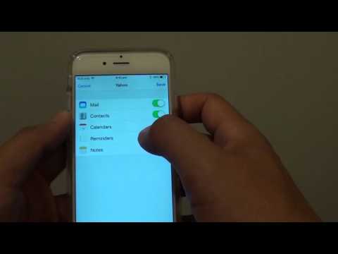 iPhone 6: How to Setup Yahoo Email Account