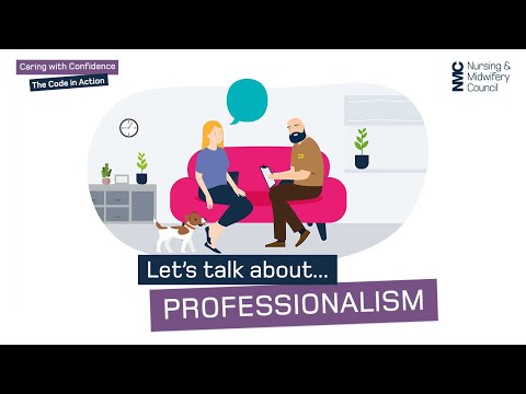 Let's talk about professionalism | Caring with...