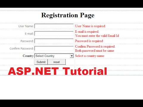 ASP.NET Tutorial 2- How to Create a Login website -...