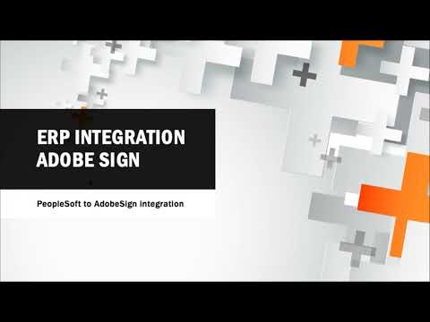 POC Adobe Sign integration with ERP PeopleSoft