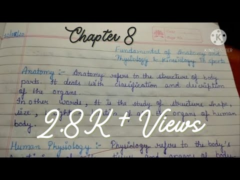 Chapter 8 ""Fundamental of Anatomy and Physiology &...