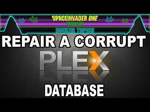 How to fix a Corrupt Plex Database