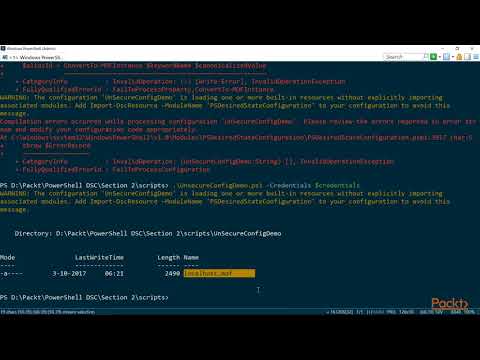 Getting Started with PowerShell DSC: Securing...