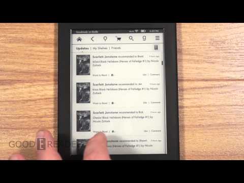 Goodreads on Kindle Paperwhite 2