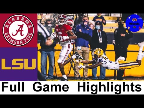#1 Alabama vs LSU Highlights | College Football Week...