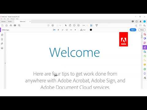 How to Insert a Scanned Electronic Signature in Adobe...