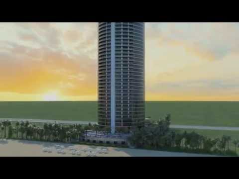Porsche Design Tower Miami P'0001 Exterior Animation