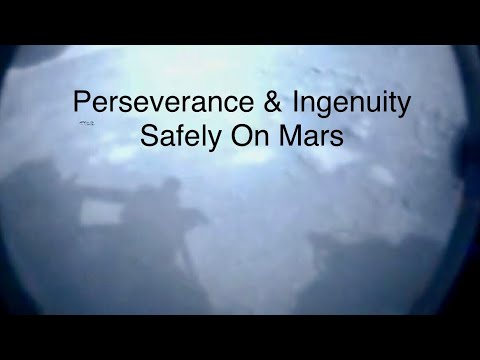 NASA Martian Landing Perseverance Rover & Ingenuity...