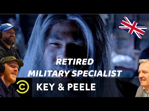 Key & Peele - Retired Military Specialist REACTION!! |...