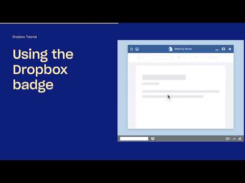 Using the Dropbox badge | Dropbox Tutorials | Dropbox