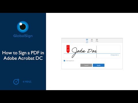 How to Sign a PDF in Adobe Acrobat DC