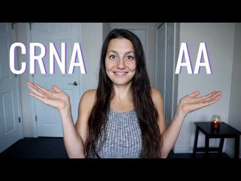 CRNA vs AA | Nurse Anesthetist vs Anesthesiologist...