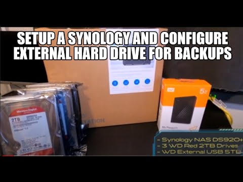 How to setup a Synology NAS and configure external...