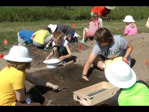Campers Dig Into Archaeology At Stearns History Museum...