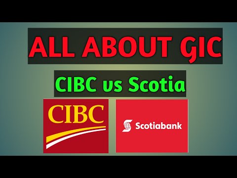 CIBC vs Scotia | Why did i choose CIBC | CIBC GIC...