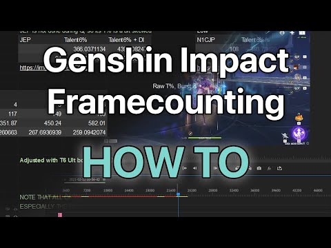 Genshin Impact - How To Count Frames