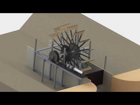 Design and construction of a water wheel for...