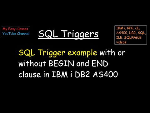 SQL Trigger example with or without BEGIN and END...