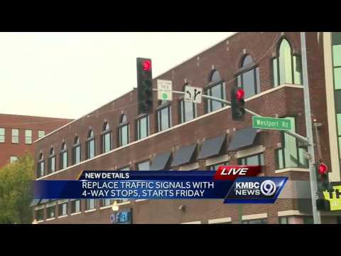 City to replace some traffic lights with stop signs in...