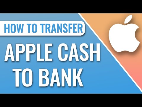 How To Transfer Apple Pay Cash To Bank Account