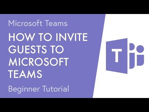 How to Invite Guests to Microsoft Teams - YouTube
