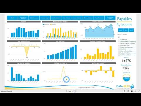Power BI Dashboard & Reports - Payables Analysis