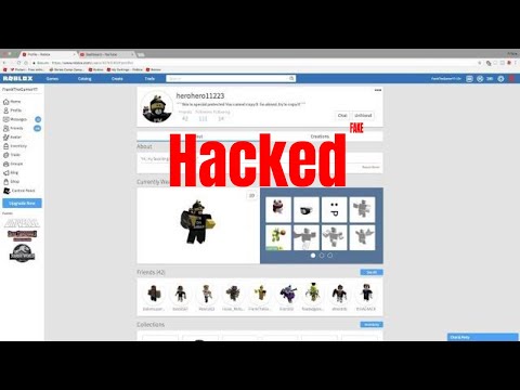 How To Hack Into Someone Roblox Account (2021)