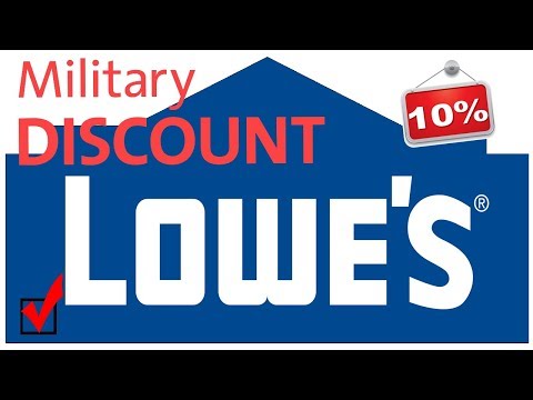 Lowes 10% Military Discount UPDATE