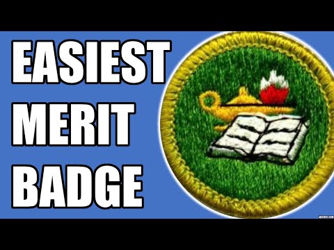 Reading Merit Badge - Easy to get at Home or School