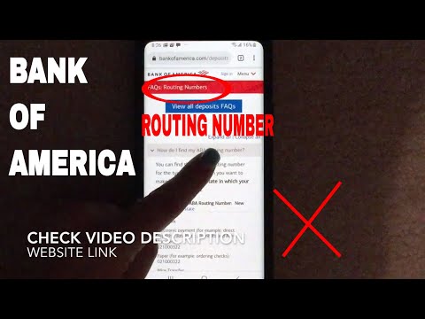✅ Bank of America Routing Number - Where Is It? 🔴