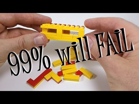 Impossible LEGO Puzzle - 99% will FAIL to solve this...