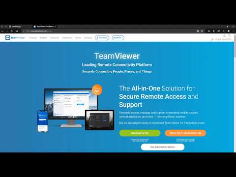 How to Work Remotely using Teamviewer