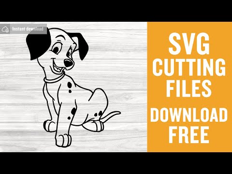 101 Dalmatians Disney Svg Free Cut Files for Cricut...