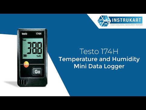 Testo 174H Temperature and Humidity Mini Data Logger |...