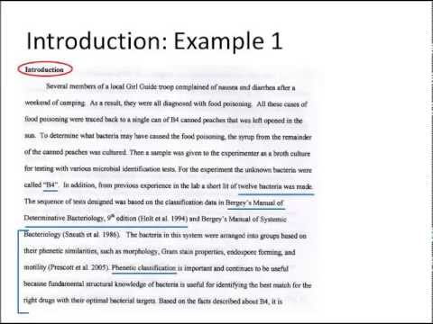 BISC 303: Scientific Writing Tutorial for Unknown...