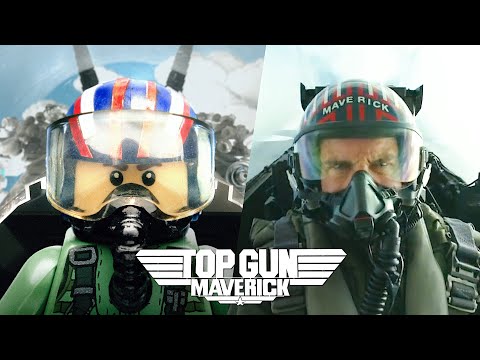 Top Gun: Maverick - Official Trailer in LEGO - Side by...
