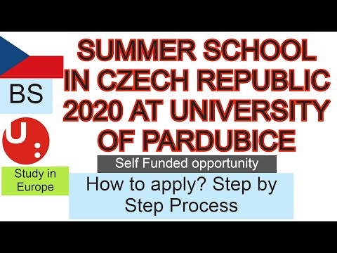 SUMMER SCHOOL IN CZECH REPUBLIC 2020 AT UNIVERSITY OF...