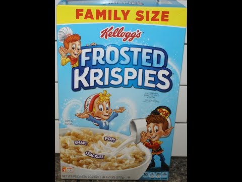 Kellogg's Frosted Krispies Cereal Review