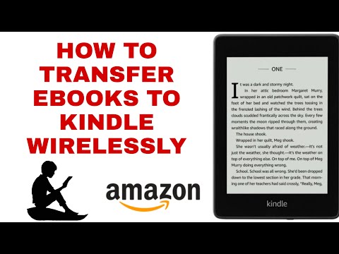 HOW TO TRANSFER EBOOKS TO KINDLE WIRELESSLY