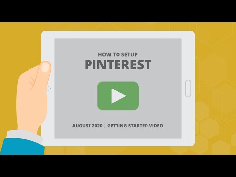 How to create a Pinterest account