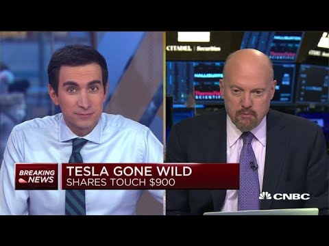 Jim Cramer: Tesla is a tech company and must be valued...