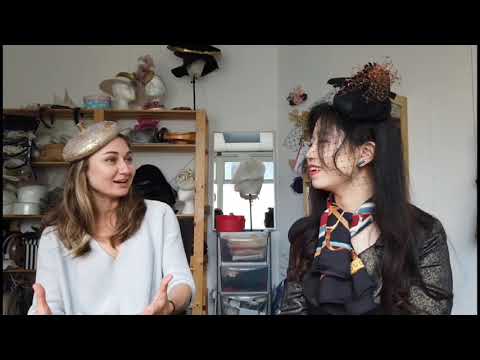 Interview with London based hat designer Elena Shvab...