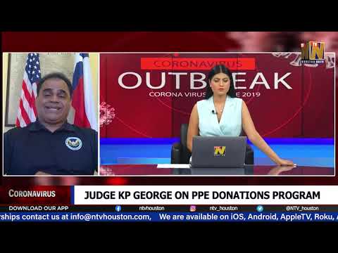 JUDGE KP GEORGE ON PPE DONATIONS PROGRAM