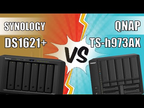 Synology DS1621+ vs QNAP TS-h973AX NAS Comparison