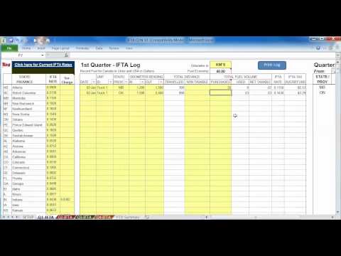 IFTA Fuel Tax Software - Canadian Truckers (for up to...