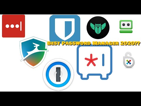 Best Password Managers of 2020! | Comparison Video
