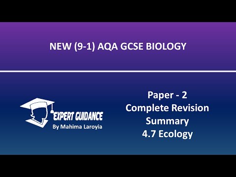 Ecology| AQA GCSE| Biology |Paper - 2 Complete...