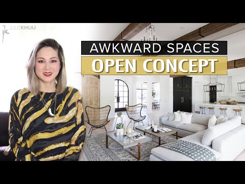 AWKWARD SPACE SOLUTIONS | Open Concept Floor Plan |...