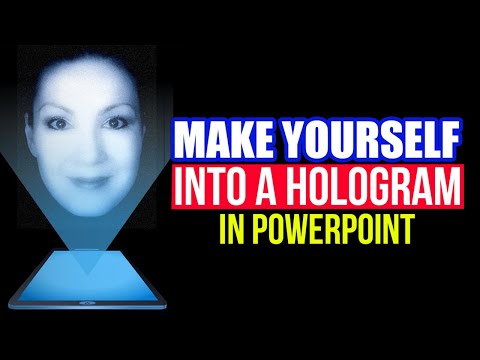 How to Make a 3D Hologram Video of Yourself... in...